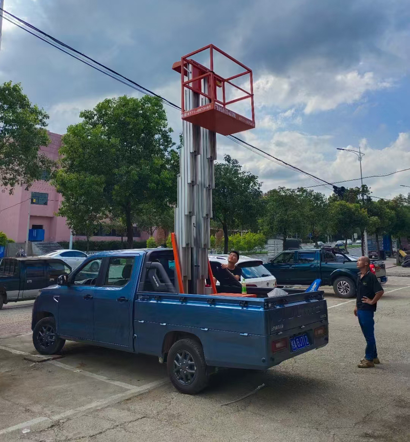 钦州车载铝合金式高空作业车